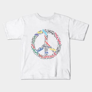 Sign of Peace | G20 Countries Kids T-Shirt